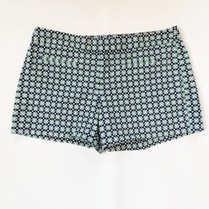 Gap Stretch Navy, Mint Green, and White Shorts Size 4